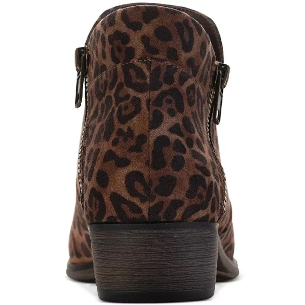 Sun + Stone Abby Double Zip Booties